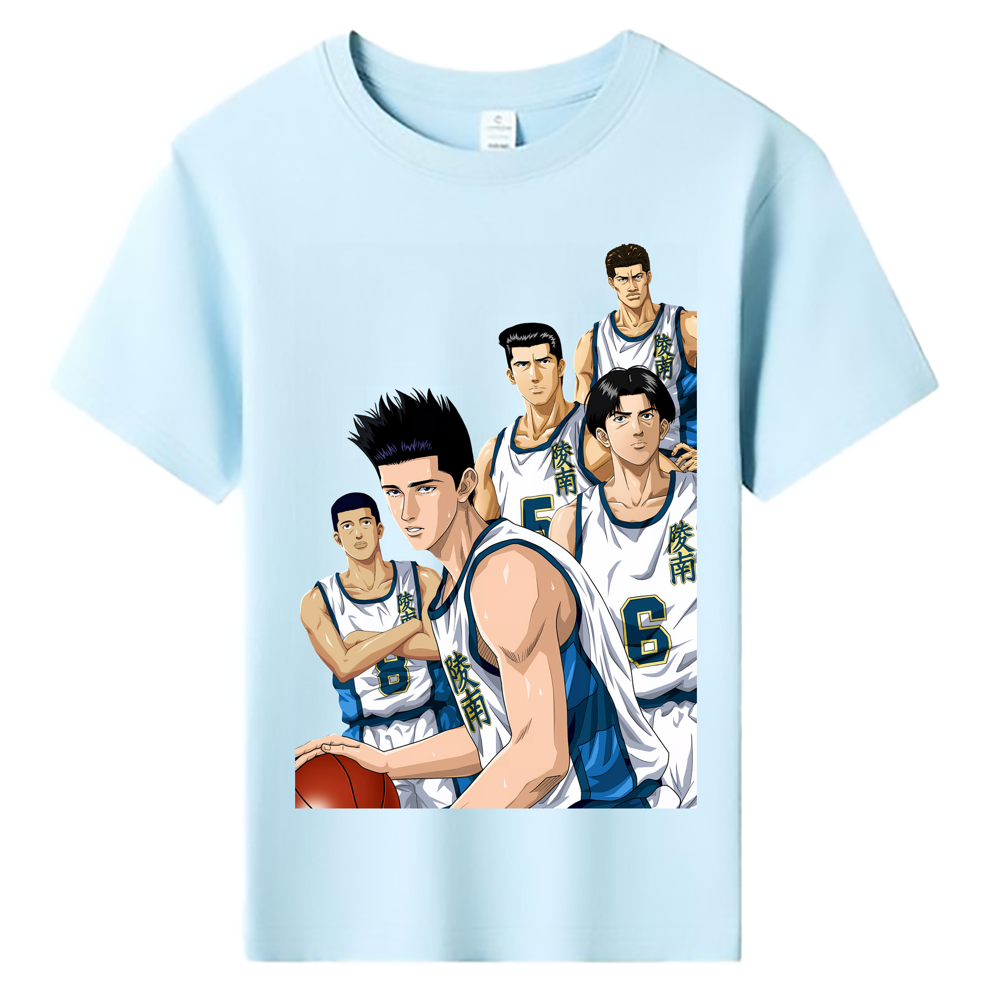 （画像用） SLAM DUNK／スラムダンク 綿100％キッズTシャツ（フロントプリント）
